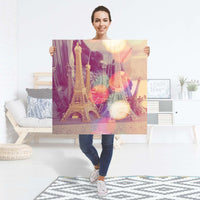 Selbstklebender Folienbogen Paris - Größe: 90x90 cm