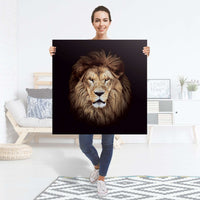 Selbstklebender Folienbogen Wild Eyes - Größe: 90x90 cm