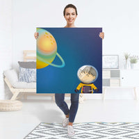 Selbstklebender Folienbogen Young Explorer - Größe: 90x90 cm
