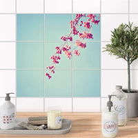 Klebefliesen Bad - Ikebana für Anfänger