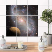 Klebefliesen Bad - Milky Way