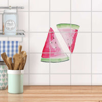 Klebefliesen Küche - Melone