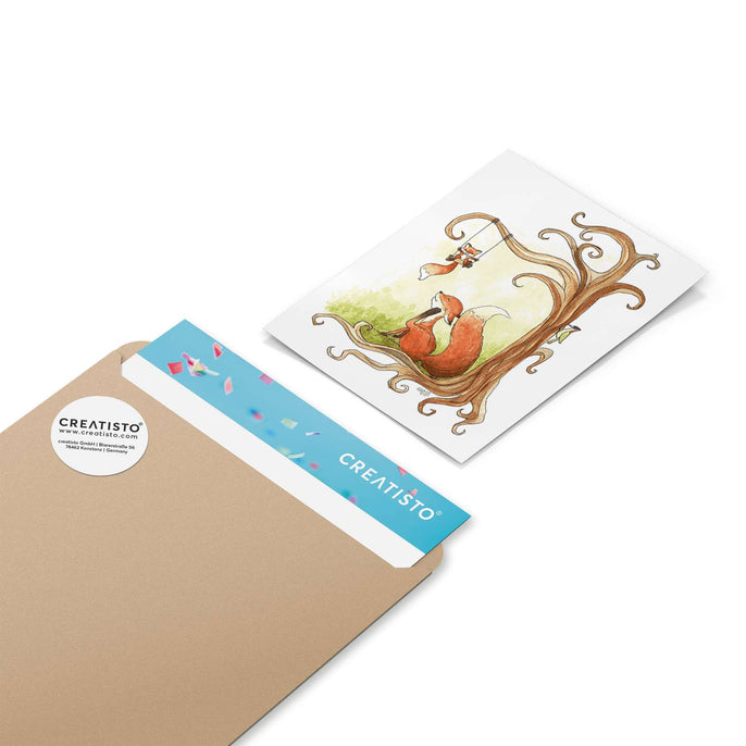 Klebefliesen Füchse - Paket - creatisto pds2