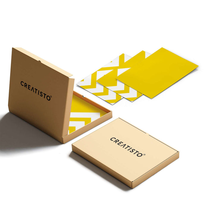 Klebefliesen Gelbe Zacken - Paket - creatisto pds2