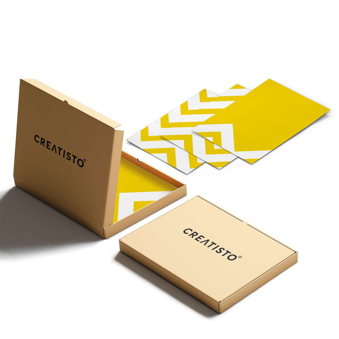 Klebefliesen Gelbe Zacken - Paket - creatisto pds2