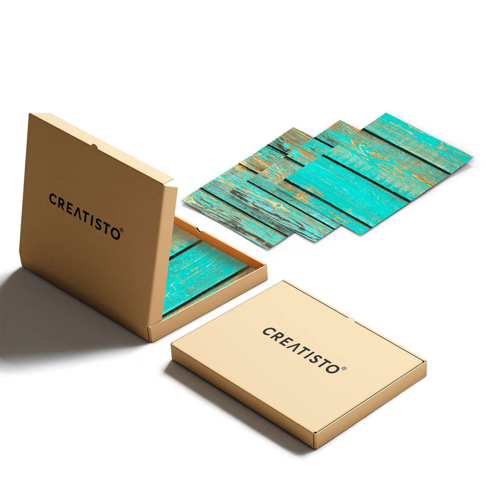 Klebefliesen Wooden Aqua - Paket - creatisto pds2