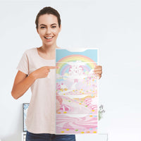 Klebefolie für Möbel Candyland - IKEA Alex 5 Schubladen - Folie