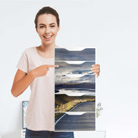 Klebefolie für Möbel New Zealand - IKEA Alex 5 Schubladen - Folie