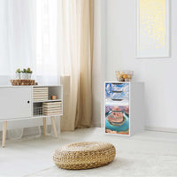 Klebefolie für Möbel Grand Canyon - IKEA Alex 5 Schubladen - Wohnzimmer