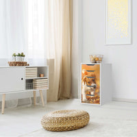 Klebefolie für Möbel Jack the Puppy - IKEA Alex 5 Schubladen - Wohnzimmer