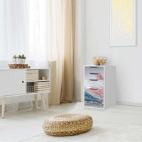 Klebefolie für Möbel Mount Fuji - IKEA Alex 5 Schubladen - Wohnzimmer