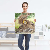 Klebefolie für Möbel Eulenbaum - IKEA Besta Regal 1 Türe - Folie