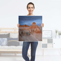 Klebefolie für Möbel Outback Australia - IKEA Besta Regal 1 Türe - Folie