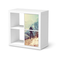 Klebefolie für Möbel The sky is the limit - IKEA Expedit Regal 2 Türen Hoch - weiss