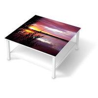 Klebefolie für Möbel Dream away - IKEA Hemnes Couchtisch 90x90 cm - weiss