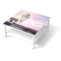 Klebefolie für Möbel Lighthouse - IKEA Hemnes Couchtisch 90x90 cm - weiss