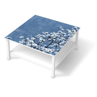 Klebefolie für Möbel Spring Tree - IKEA Hemnes Couchtisch 90x90 cm - weiss