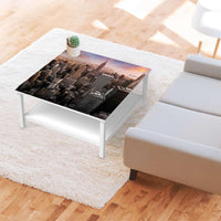 Klebefolie für Möbel Big Apple - IKEA Hemnes Couchtisch 90x90 cm - Wohnzimmer