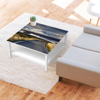 Klebefolie für Möbel New Zealand - IKEA Hemnes Couchtisch 90x90 cm - Wohnzimmer