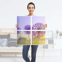 Klebefolie für Möbel Spring Flower - IKEA Kallax Regal 4 Türen - Folie