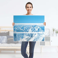 Klebefolie für Möbel Himalaya - IKEA Malm Kommode 3 Schubladen - Folie