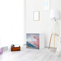 Klebefolie für Möbel Mount Fuji - IKEA Stuva / Fritids Kommode - 2 Schubladen - Kinderzimmer