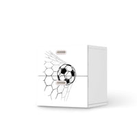 Klebefolie für Möbel Eingenetzt - IKEA Stuva / Fritids Kommode - 2 Schubladen - weiss