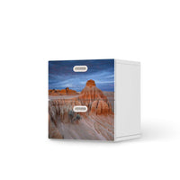 Klebefolie für Möbel Outback Australia - IKEA Stuva / Fritids Kommode - 2 Schubladen - weiss