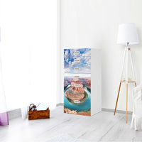 Klebefolie für Möbel Grand Canyon - IKEA Stuva / Fritids Kommode - 6 Schubladen - Kinderzimmer