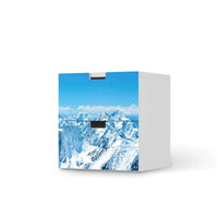 Klebefolie für Möbel Himalaya - IKEA Stuva Kommode - 2 Schubladen - weiss