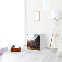 Klebefolie für Möbel Into the Wild - IKEA Stuva Kommode - 2 Schubladen - Wohnzimmer