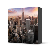 Klebefolie für Schränke Big Apple - IKEA Besta Schrank Quadratisch 4 Türen - schwarz