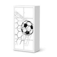 Klebefolie Eingenetzt - IKEA Expedit Regal 8 Türen - weiss
