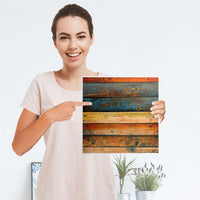 Klebefolie Wooden - IKEA Expedit Regal Tür einzeln - Folie