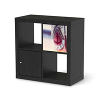 Klebefolie Anker 2 - IKEA Expedit Regal Tür einzeln - schwarz