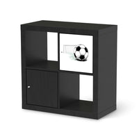 Klebefolie Freistoss - IKEA Expedit Regal Tür einzeln - schwarz