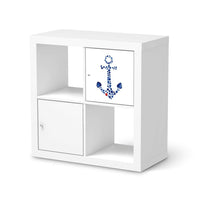 Klebefolie Anker - IKEA Expedit Regal Tür einzeln - weiss