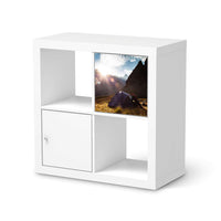 Klebefolie Into the Wild - IKEA Expedit Regal Tür einzeln - weiss