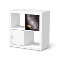 Klebefolie Milky Way - IKEA Expedit Regal Tür einzeln - weiss