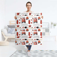 Klebefolie Firefighter - IKEA Hemnes Kommode 6 Schubladen - Folie