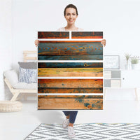 Klebefolie Wooden - IKEA Hemnes Kommode 6 Schubladen - Folie
