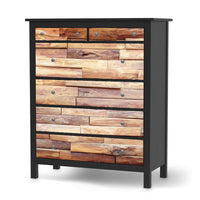 Klebefolie Artwood - IKEA Hemnes Kommode 6 Schubladen - schwarz