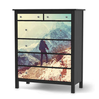 Klebefolie The sky is the limit - IKEA Hemnes Kommode 6 Schubladen - schwarz