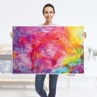 Klebefolie Abstract Watercolor - IKEA Lack Tisch 118x78 cm - Folie