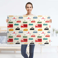 Klebefolie Cars - IKEA Lack Tisch 118x78 cm - Folie