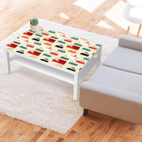 Klebefolie Cars - IKEA Lack Tisch 118x78 cm - Kinderzimmer