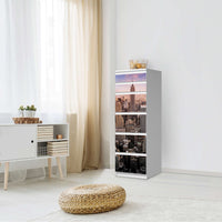 Klebefolie Big Apple - IKEA Malm Kommode 6 Schubladen (schmal) - Schlafzimmer