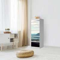 Klebefolie Fog Village - IKEA Malm Kommode 6 Schubladen (schmal) - Schlafzimmer