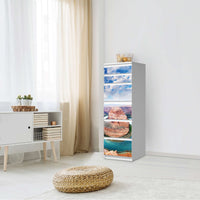 Klebefolie Grand Canyon - IKEA Malm Kommode 6 Schubladen (schmal) - Schlafzimmer