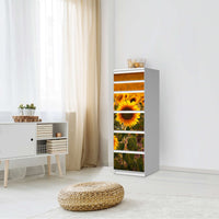 Klebefolie Sunflowers - IKEA Malm Kommode 6 Schubladen (schmal) - Schlafzimmer